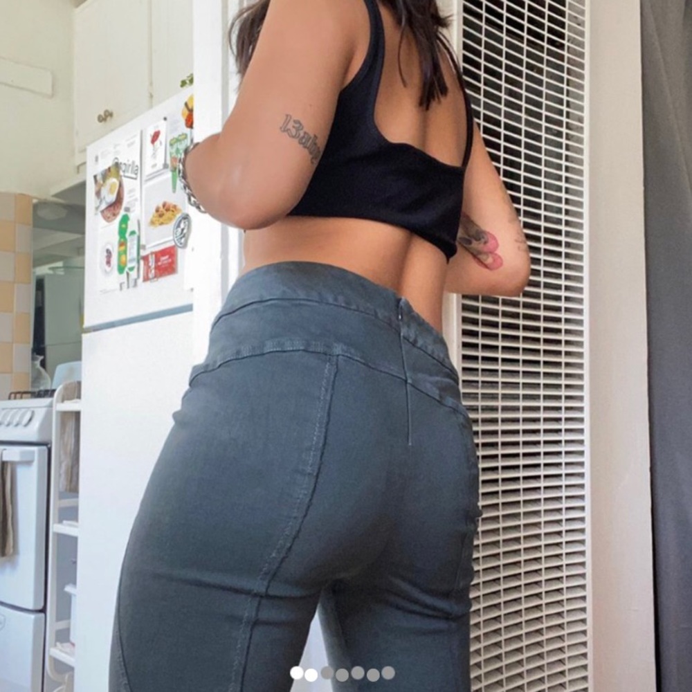 Unique Stitching Italian Pants